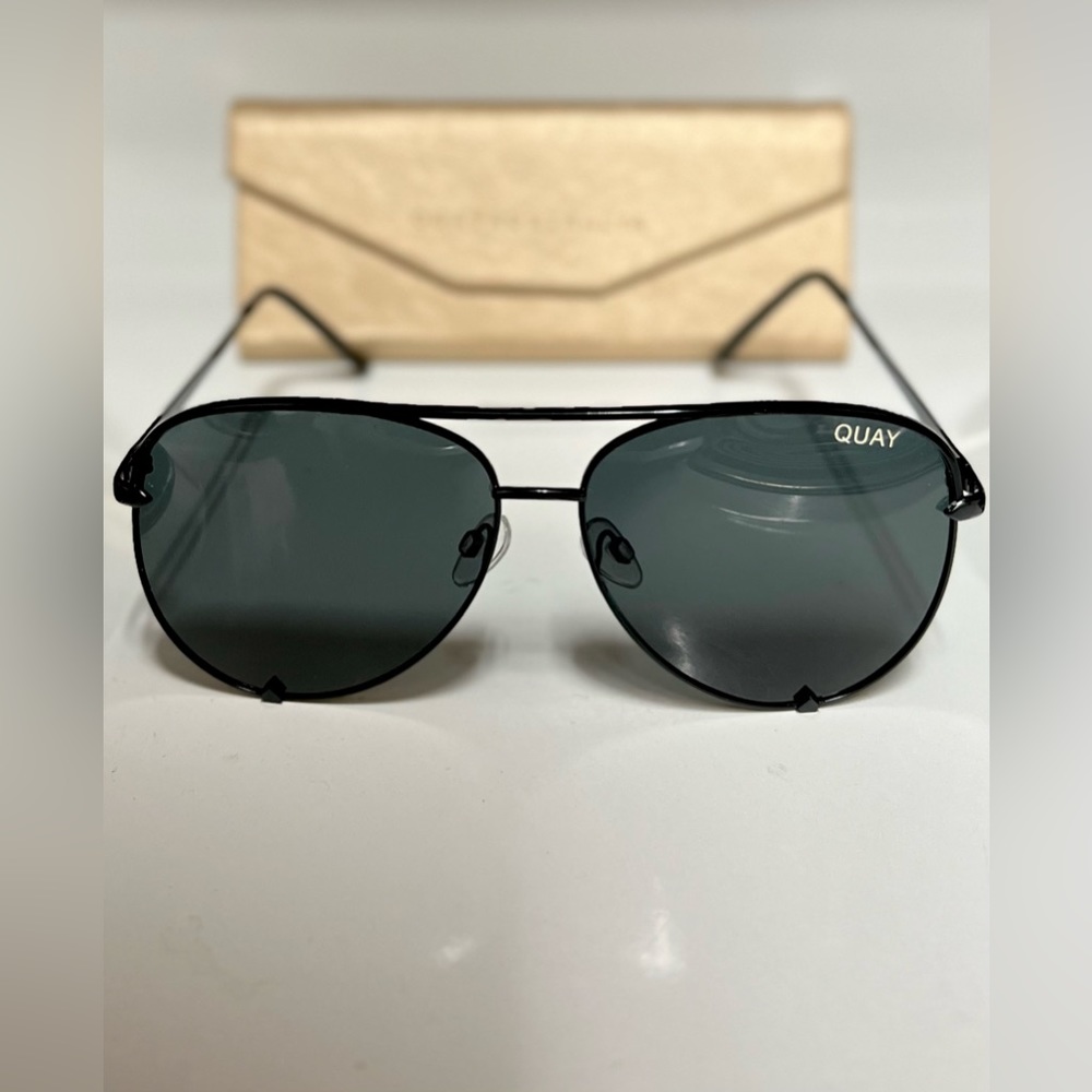Brand New QUAY Women’s Aviator’s 171 Polarized High Key Mini 6 Sunglasses